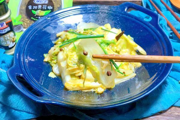 麻辣白菜的做法图解8