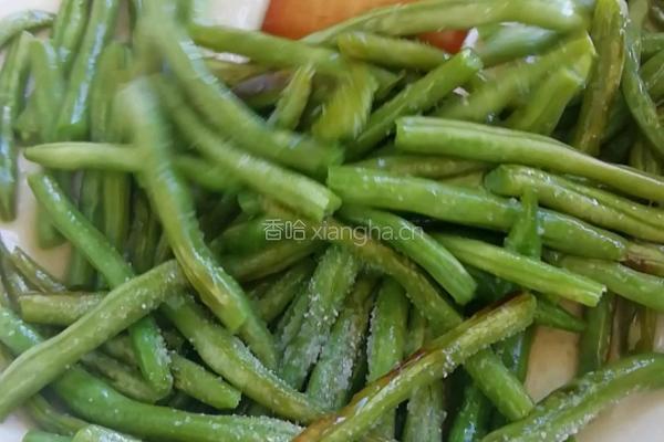 干煸豆角的做法图解4