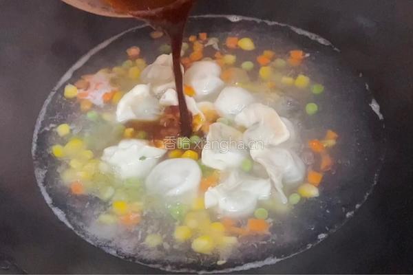 酱焖饺子的做法图解7