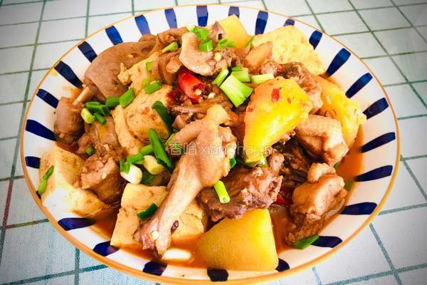 土豆烧仔鸭的做法图解16