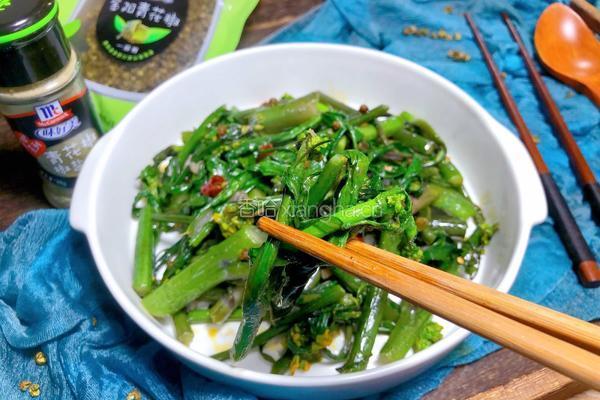 麻辣红菜苔的做法图解8