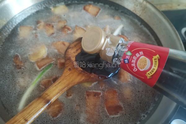 鹌鹑蛋红烧肉的做法图解9