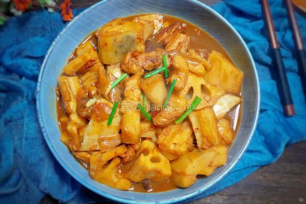 猪肉炖莲藕的做法图解15