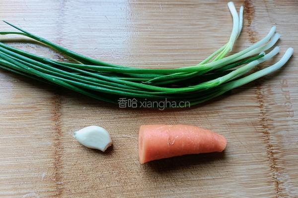 小葱萝卜丝的做法图解2