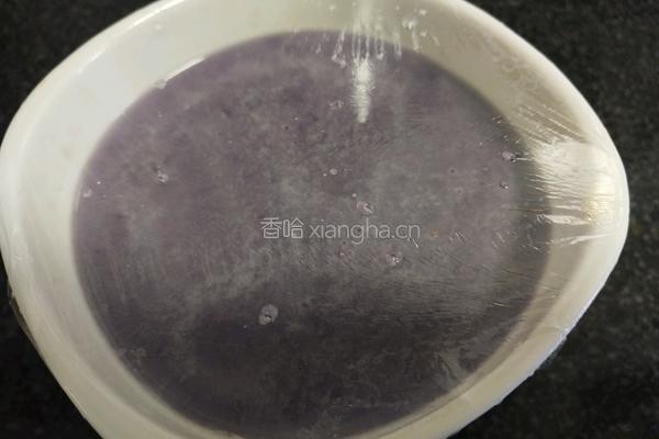 紫薯蛋羹的做法图解7