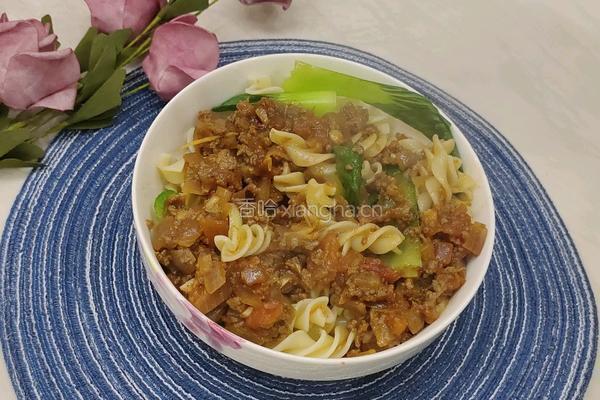肉酱拌面的做法图解13