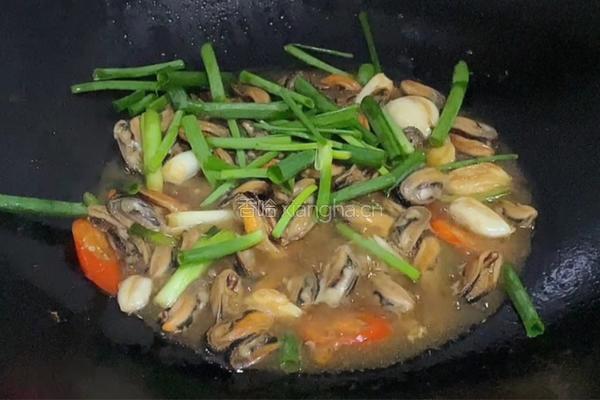 辣炒海虹的做法图解7