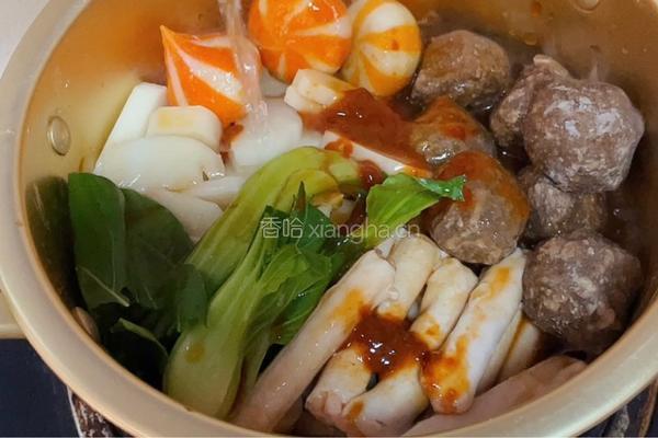 韩式年糕火锅的做法图解8