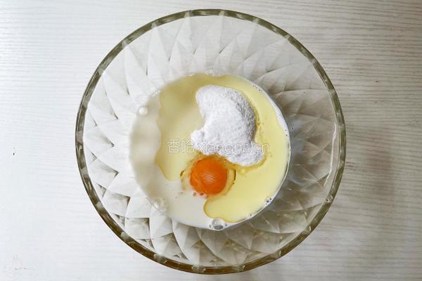 圣诞帽麻薯的做法图解2