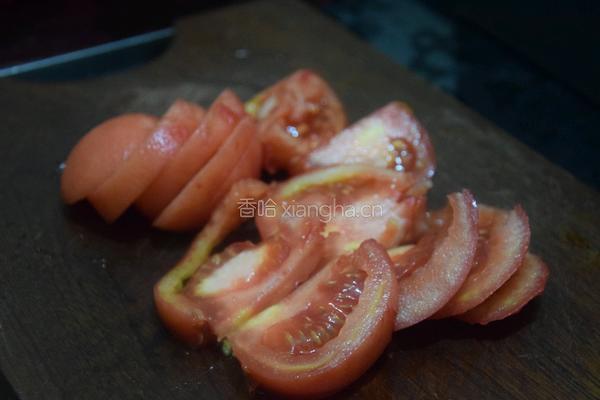 番茄金针菇汤的做法图解3