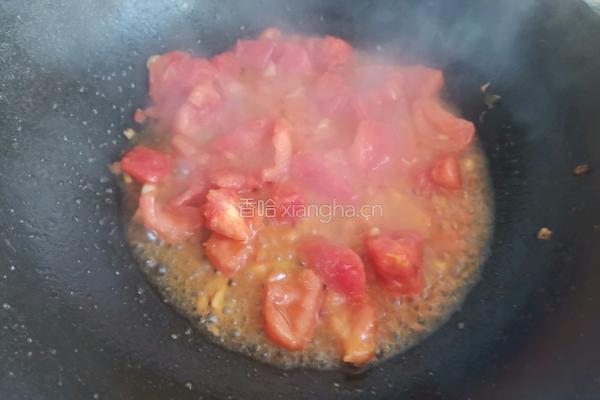 番茄金针菇豆腐汤的做法图解6