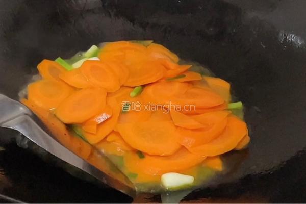 清炒胡萝卜的做法图解4