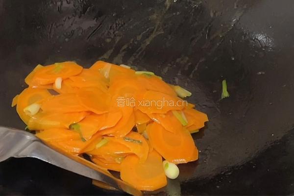 清炒胡萝卜的做法图解6