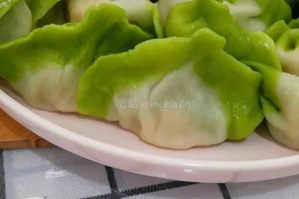 翡翠白菜饺的做法图解15