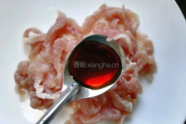蘑菇炒肉的做法图解3