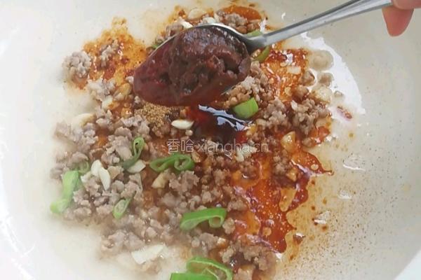 肉末酱豆腐的做法图解3