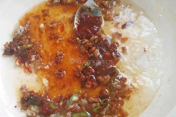肉末酱豆腐的做法图解4