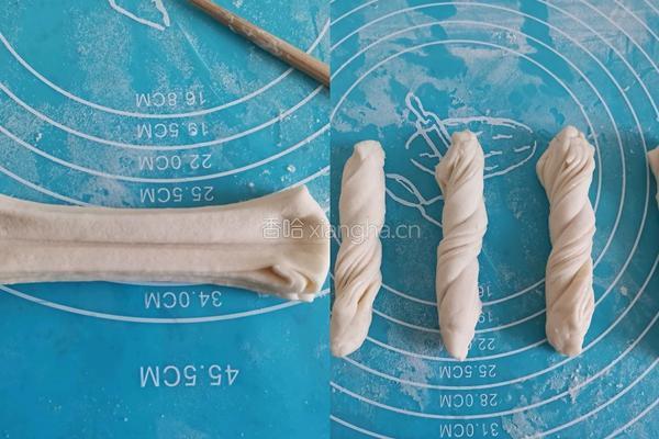 豆角焖花卷的做法图解4