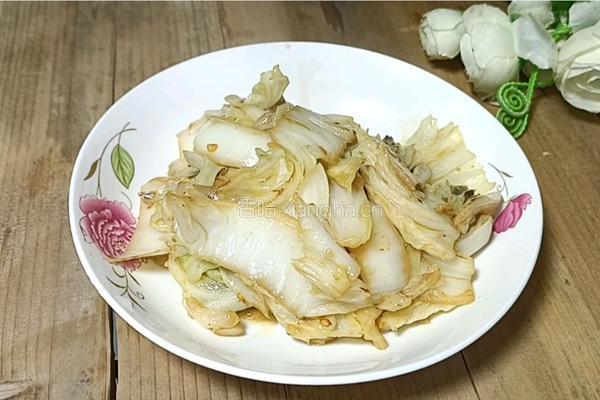 酸辣白菜的做法图解7