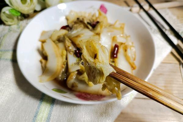 酸辣白菜的做法图解8