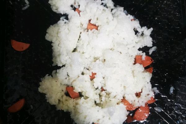 牛板筋炒饭的做法图解4