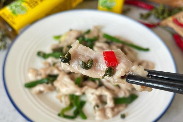 藤椒肉片的做法图解10