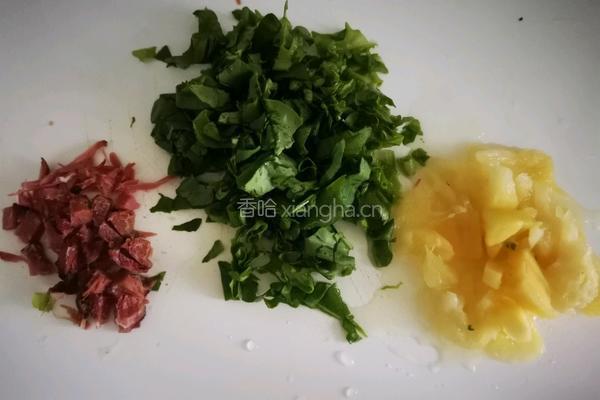 菜谱上新 菠萝炒饭的做法图解2