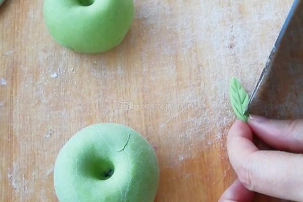 苹果豆沙包的做法图解6