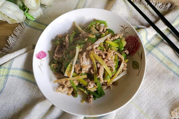 青椒肉丝的做法图解11