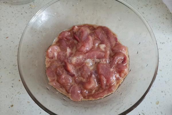 京酱肉丝的做法图解4