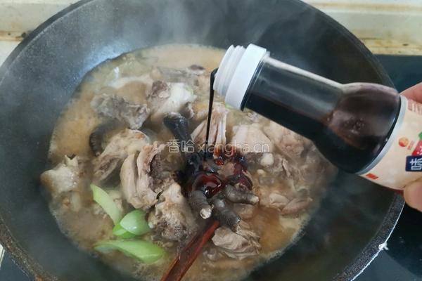 山药焖鸡的做法图解9