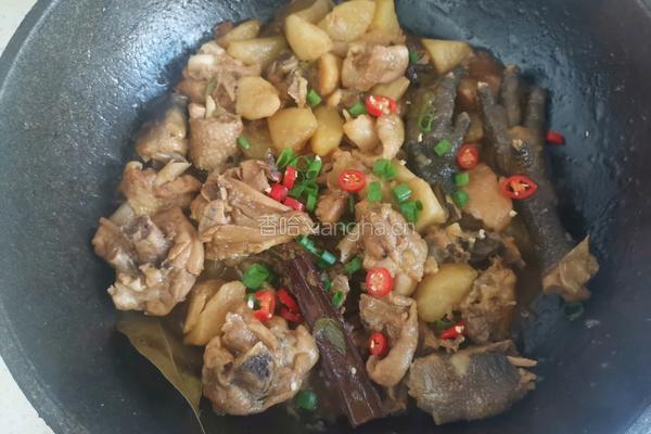 山药焖鸡的做法图解13