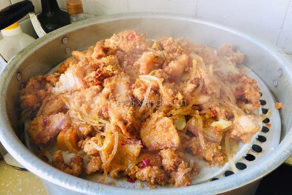 家庭版粉蒸肉的做法图解10