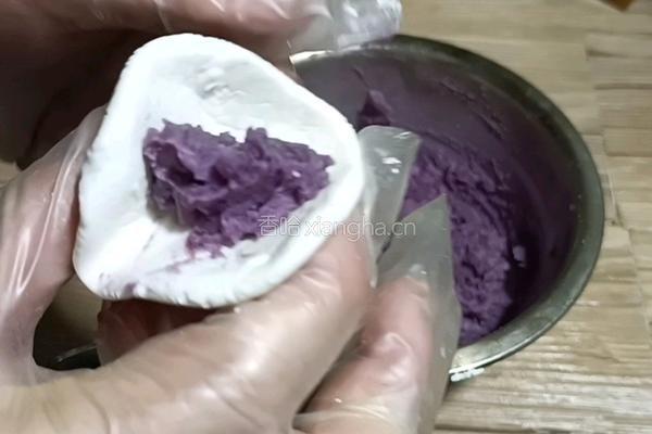 紫薯桂花汤圆的做法图解5
