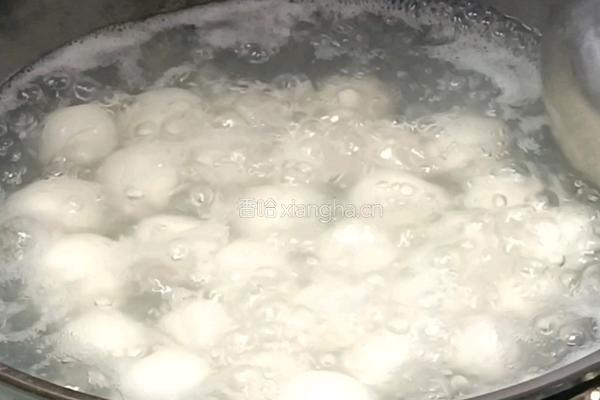 紫薯桂花汤圆的做法图解8