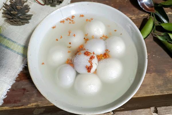 紫薯桂花汤圆的做法图解11
