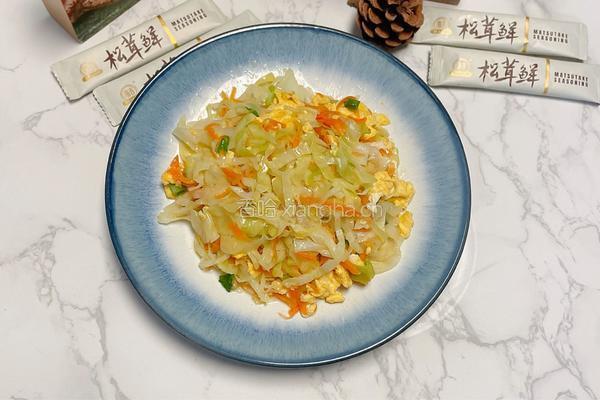 包菜胡萝卜炒鸡蛋的做法图解11