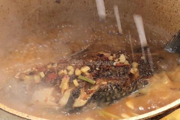 豆瓣鲫鱼的做法图解8