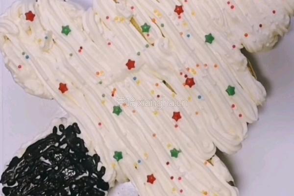 圣诞树纸杯蛋糕的做法图解7