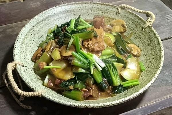 口蘑豆腐炖白菜的做法图解13