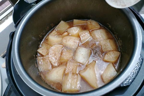 萝卜牛腩的做法图解3