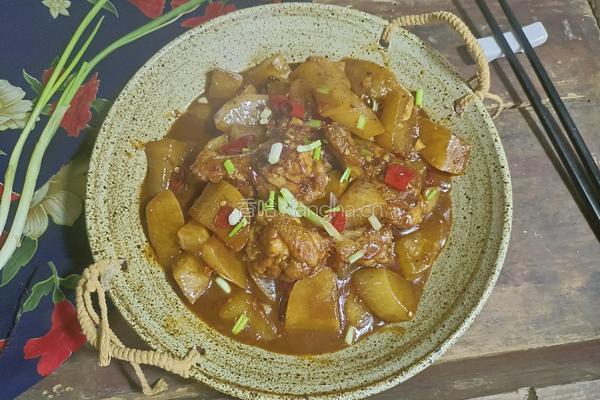 鸡腿烧萝卜的做法图解14