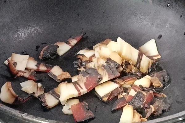 酱油肉炒萝卜片的做法图解4