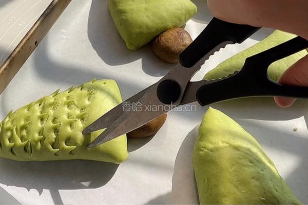 圣诞树面包的做法图解8