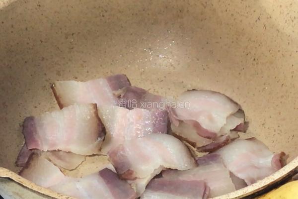 腊肉炒莴笋的做法图解9