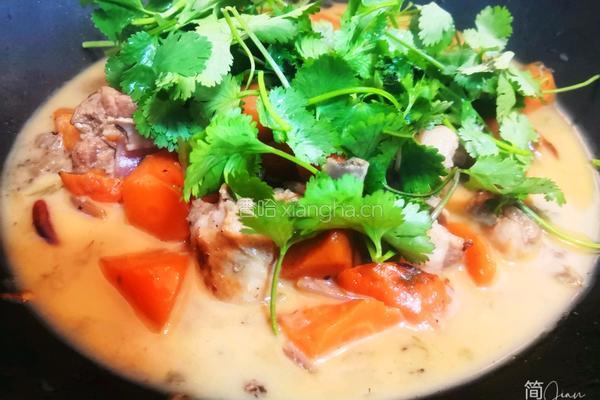胡萝卜烧羊肉的做法图解8