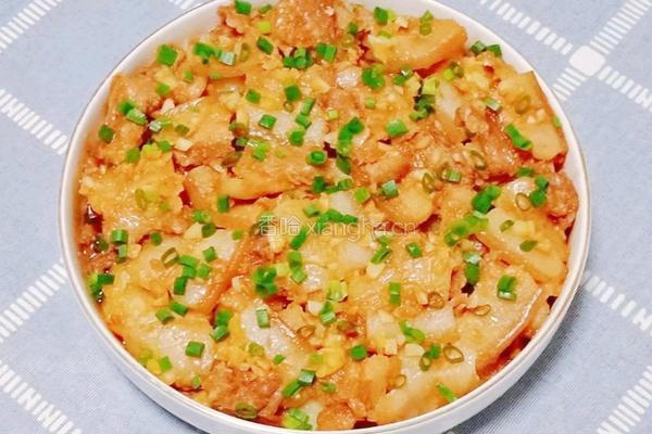 五花肉蒸土豆的做法图解12