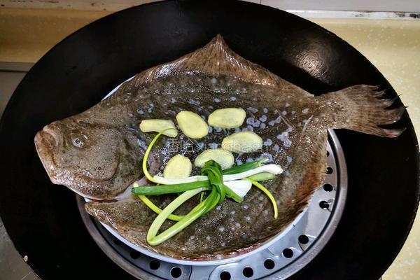清蒸多宝鱼的做法图解4