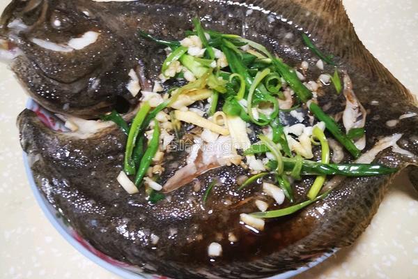 清蒸多宝鱼的做法图解5