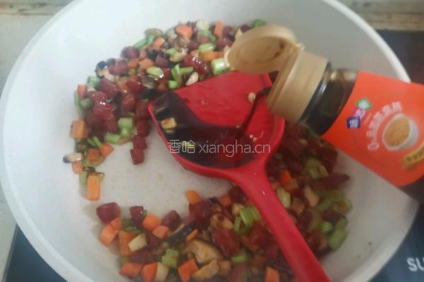 腊肠糯米饭的做法图解10
